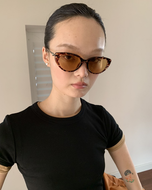Cat-Eye Frame Sunglasses