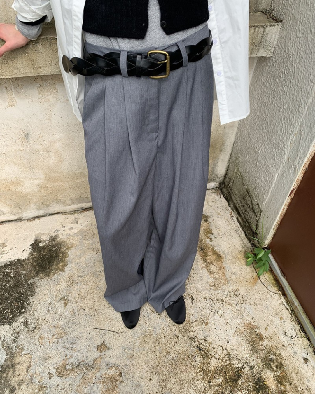 Loose Fit Suit Trousers