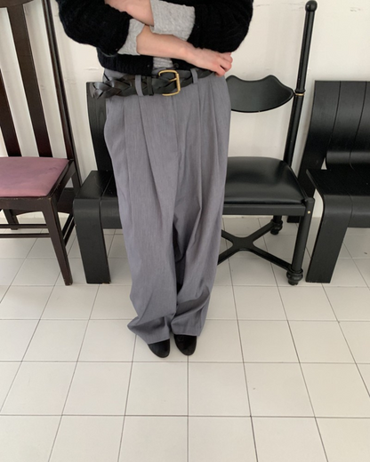 Loose Fit Suit Trousers