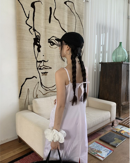 trap Layered Slip Dress