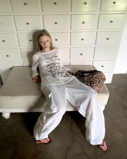 Sheer Long Sleeve Tee