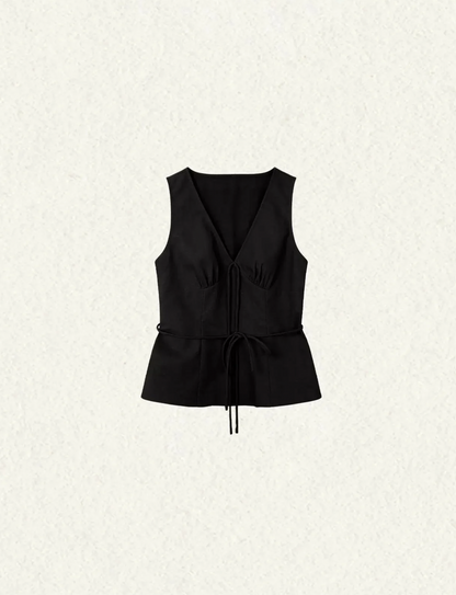 sleeveless top