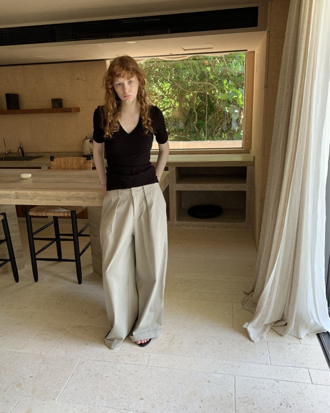 Relaxed Wide Pants