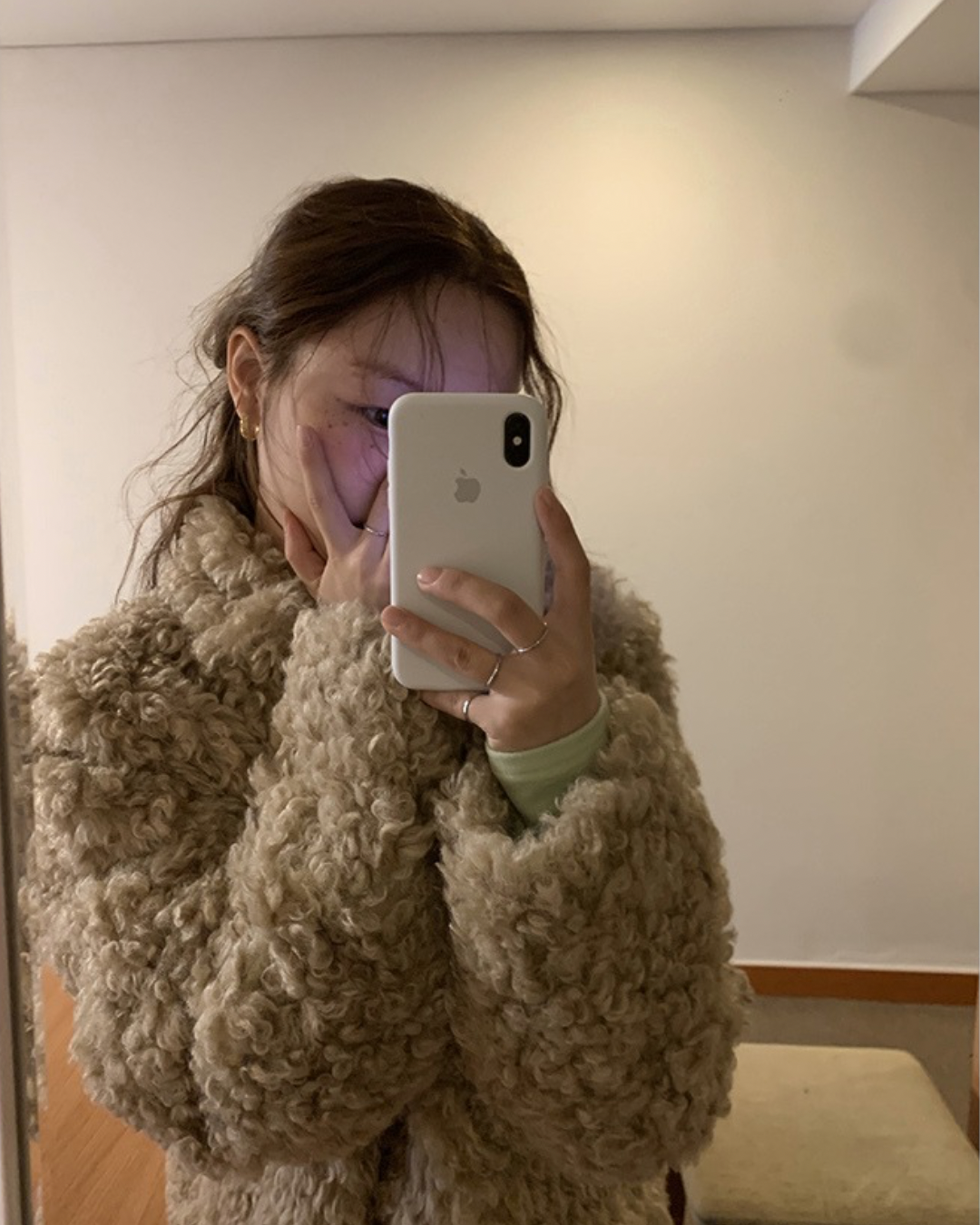 Brown Faux Fur Coat