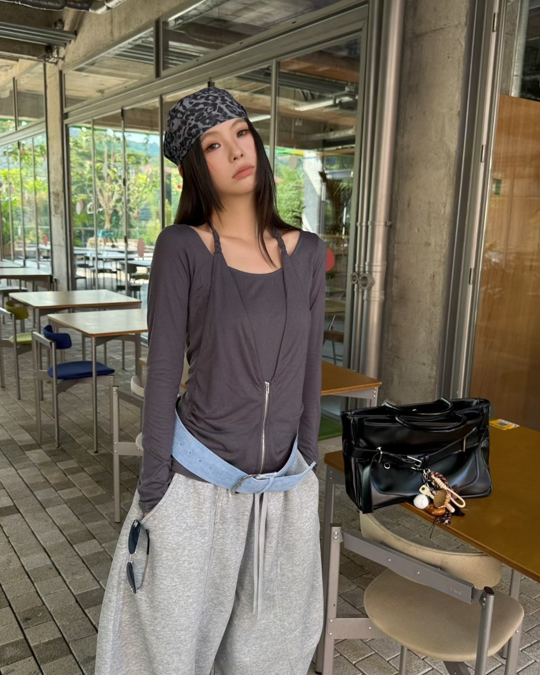 Halter Suspender Top　